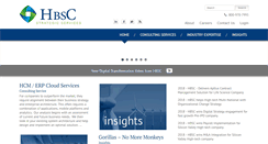 Desktop Screenshot of hbsconsult.com